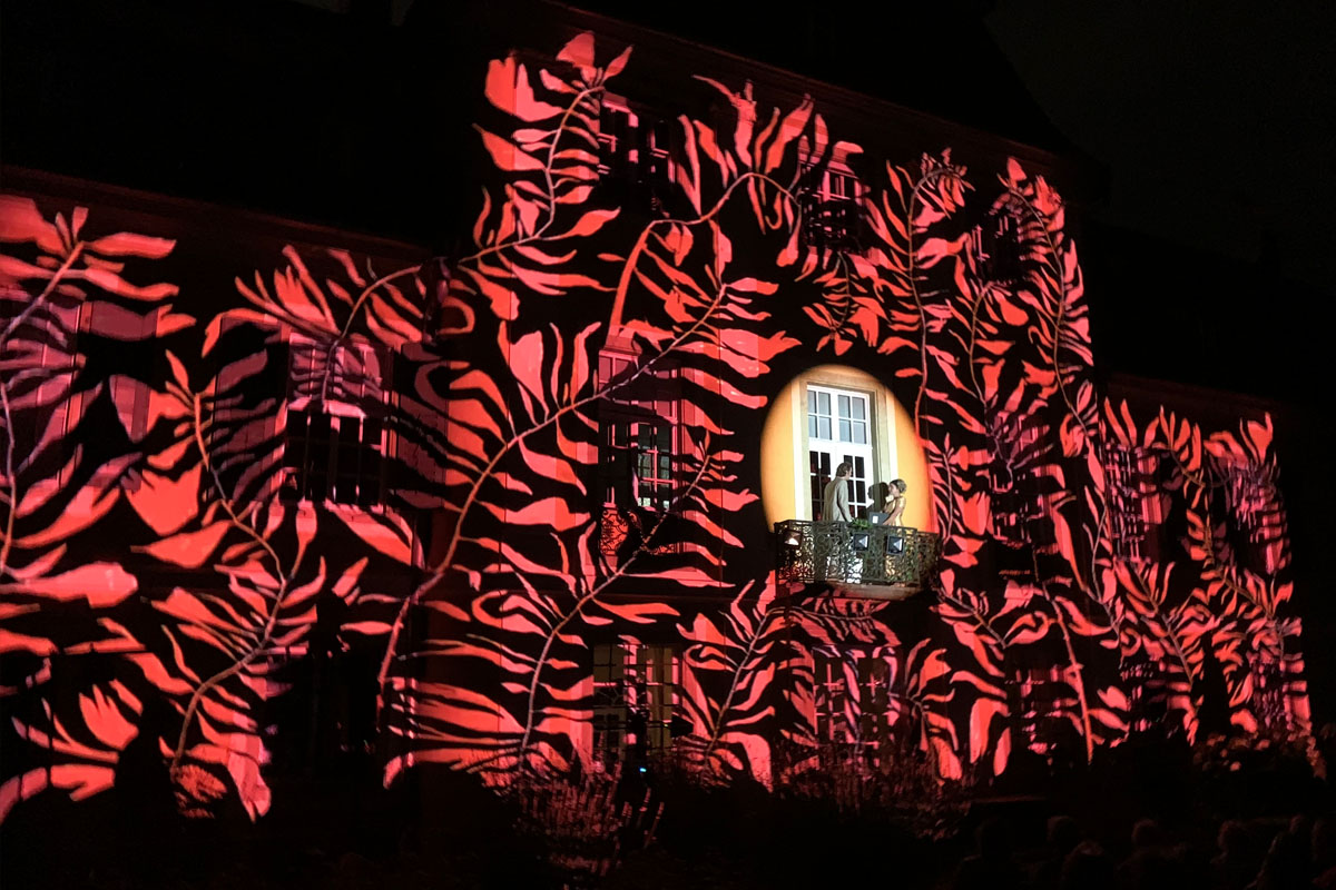 Rilke im Schlosspark